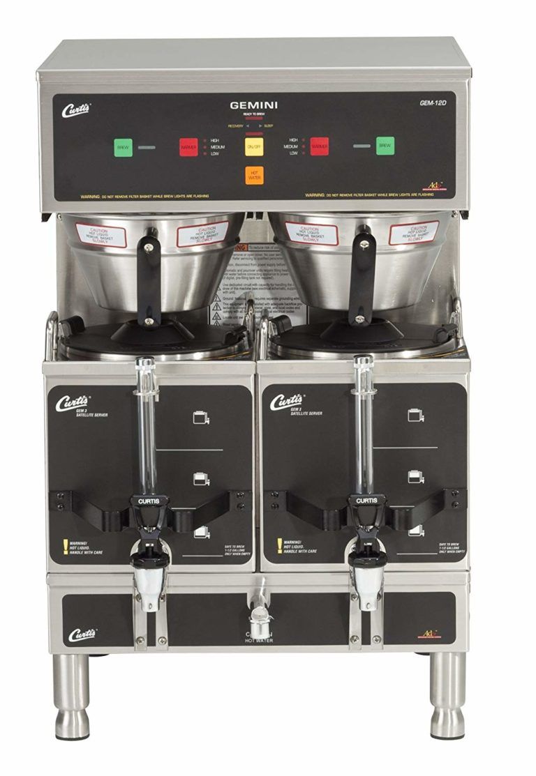 Máquina de café, Wilbur Curtis Gemini Twin Coffee Brewer PLANES