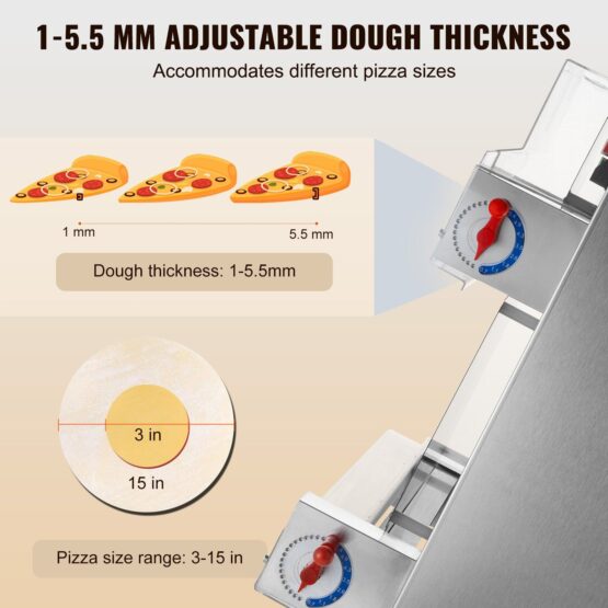 Rodillo para masa de pizza - Imagen 6