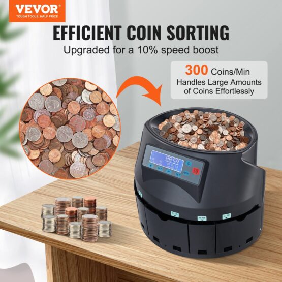 Contadora para monedas VEVOR