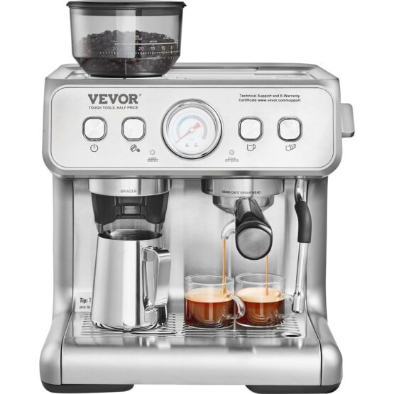 Cafetera expreso VEVOR con molinillo