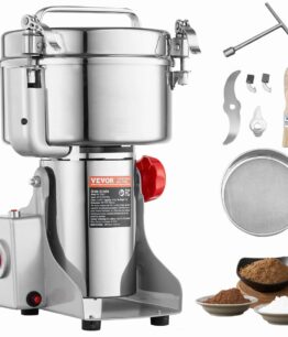 Molino de granos industrial 2500g para negocios en El Salvador. ¡Inversión con garantía local PLANES!