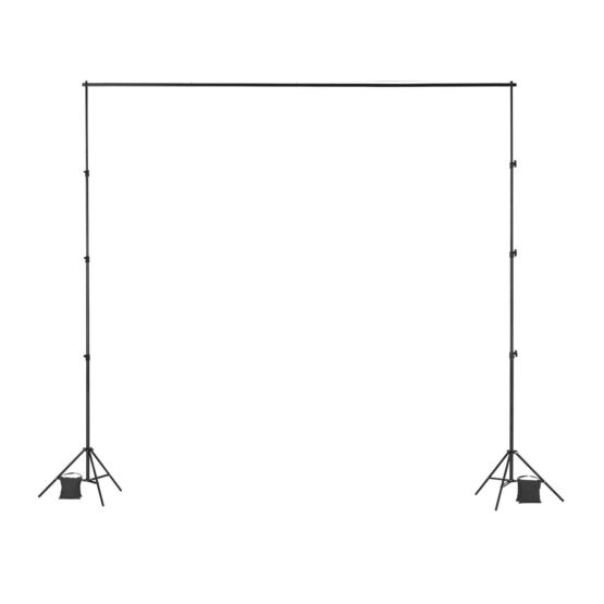 Kit de estudio para fotografía profesional y fondos de streaming. Una inversión para su estudio de producción.
