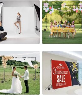 Display publicitario para negocios. Muestre su marca en eventos corporativos. Llámenos para un demo de montaje.