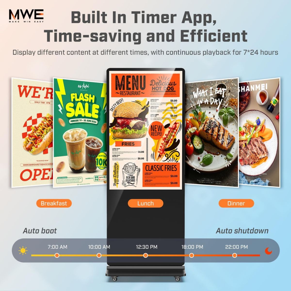 Instalación y soporte técnico incluido en el alquiler. Pregunte por nuestros soportes y pedestales.