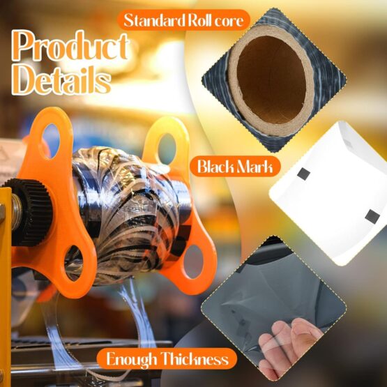 Rollo de película selladora para tazas 16 oz Tessco (3200 vasos) - Imagen 5
