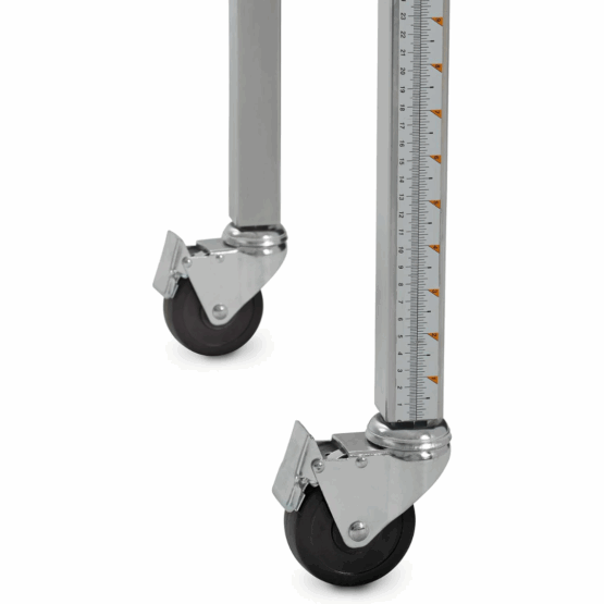Mesa de Rodillos Transportadores Extensible (300 lb) – Optimice su Bodega y Taller - Imagen 4