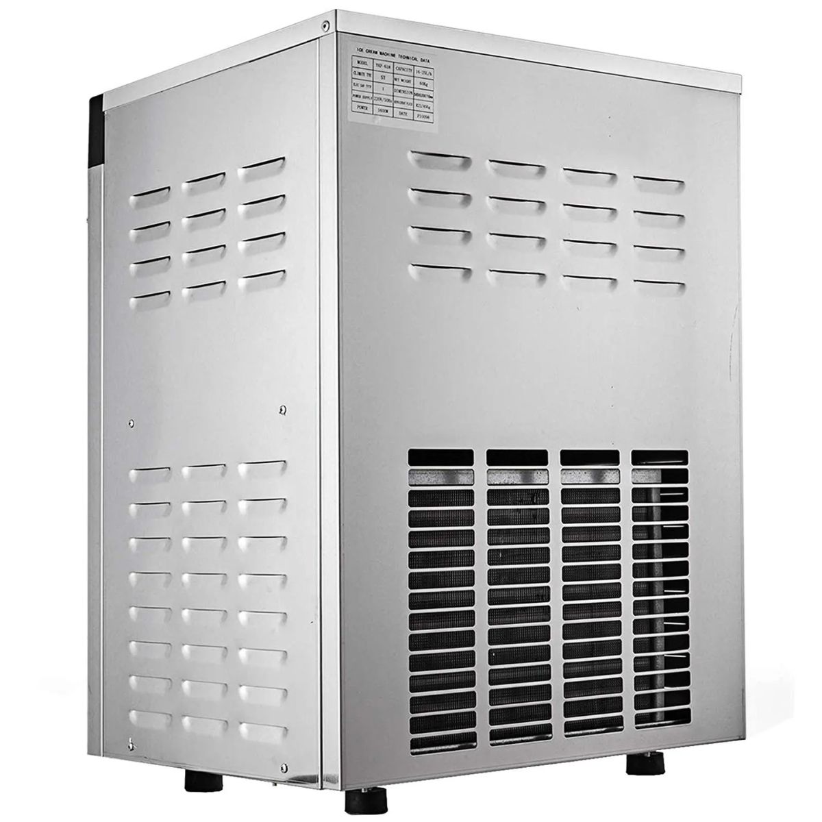 Máquina apta para helado duro, frozen yogurt y sorbetes de fruta. Versatilidad total para su menú.