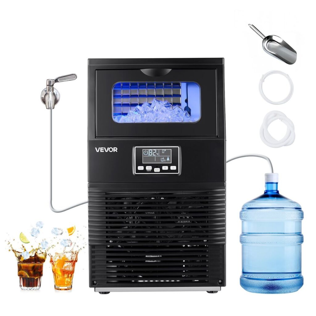 Máquina de hielo industrial 90 Lb por día. Ideal para cafeterías y bares en El Salvador. Cotice hoy por WhatsApp