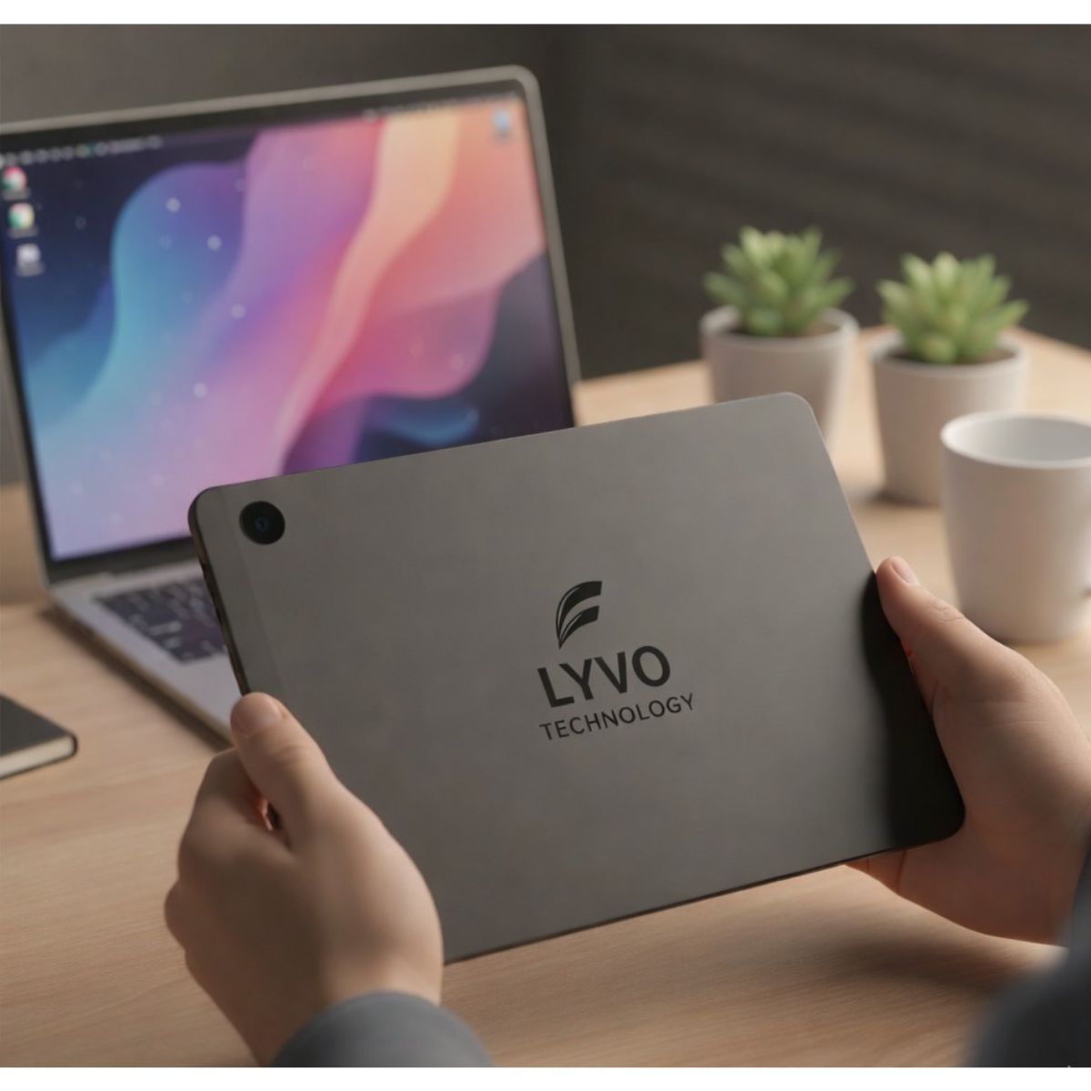 Cámara trasera de 13 MP de la tablet android 10 pulgadas LYVO