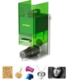 Grabadora láser portátil xTool F1 con sistema dual de diodo e infrarrojo