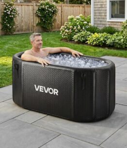 Bañera de inmersión fría VEVOR de 216 galones inflable portátil